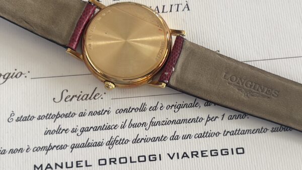 Longines L47446121 in Oro Giallo 18k con Data - immagine 32