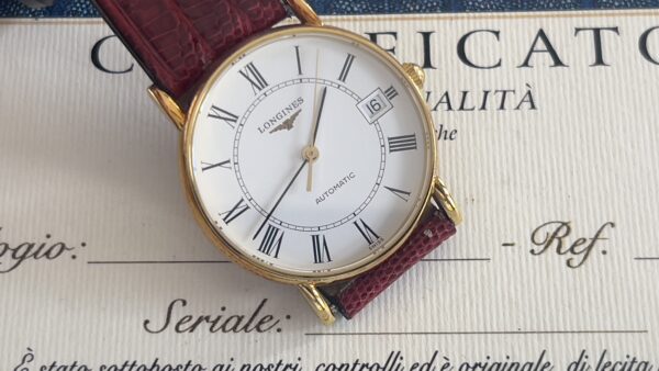 Longines L47446121 in Oro Giallo 18k con Data - immagine 26