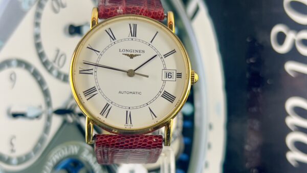 Longines L47446121 in Oro Giallo 18k con Data - immagine 40