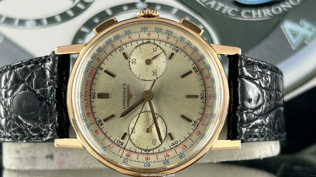 Longines Certified 1950ies Longines 30Ch RED GOLD TOP Condition