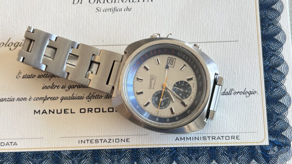 EBERHARD Watch CHRONO LEMANIA HF Alta Frequenza Anni 70 - immagine 6