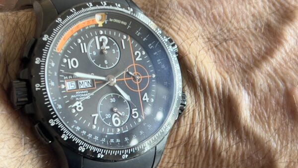 HAMILTON H776860 KHAKI AVIATION X WIND CRONOGRAFO AUTOMATICO GIORNO E DATA 44,5 mm - immagine 4