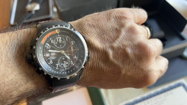 HAMILTON H776860 KHAKI AVIATION X WIND CRONOGRAFO AUTOMATICO GIORNO E DATA 44,5 mm - immagine 5