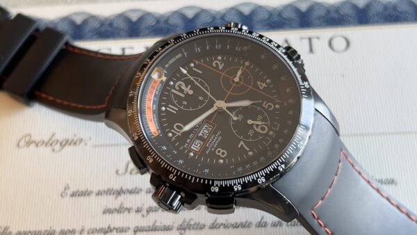 HAMILTON H776860 KHAKI AVIATION X WIND CRONOGRAFO AUTOMATICO GIORNO E DATA 44,5 mm - immagine 22