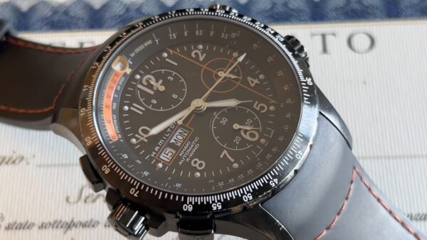 HAMILTON H776860 KHAKI AVIATION X WIND CRONOGRAFO AUTOMATICO GIORNO E DATA 44,5 mm - immagine 19