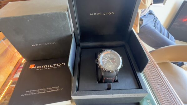 HAMILTON H776860 KHAKI AVIATION X WIND CRONOGRAFO AUTOMATICO GIORNO E DATA 44,5 mm - immagine 17