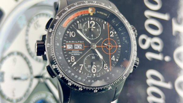 HAMILTON H776860 KHAKI AVIATION X WIND CRONOGRAFO AUTOMATICO GIORNO E DATA 44,5 mm - immagine 24
