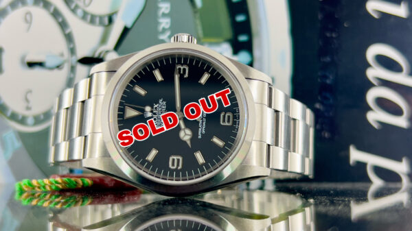Rolex Explorer 36mm del 1998 full set top condition con documenti e scatola Rolex (RISERVATO)