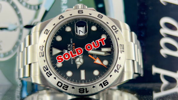 Rolex Explorer II 216570 Usato (Buono) | Anno di produzione 2013| Con scatola | Con documenti