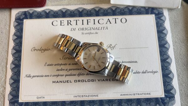Rolex Datejust 31 31mm bicolore Ref. 6824 Ottime condizioni Garanziabox  Anno 1983 - immagine 7