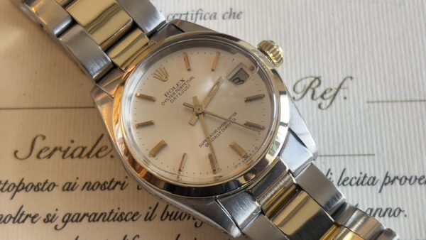 Rolex Datejust 31 31mm bicolore Ref. 6824 Ottime condizioni Garanziabox  Anno 1983 - immagine 25