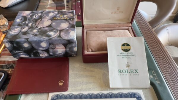 Rolex Datejust 31 31mm bicolore Ref. 6824 Ottime condizioni Garanziabox  Anno 1983 - immagine 6