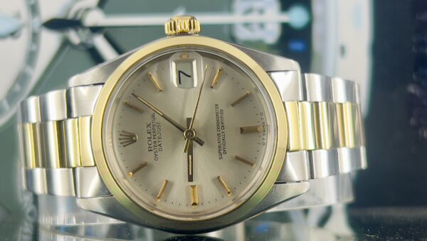 Rolex Datejust 31 31mm bicolore Ref. 6824 Ottime condizioni Garanziabox  Anno 1983 - immagine 2