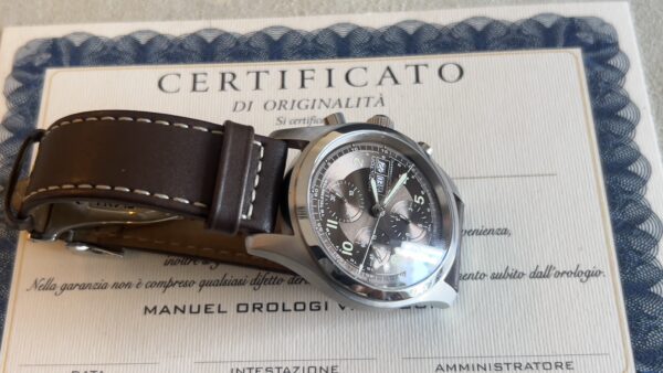 Hamilton Khaki 42mm Cronografo automatico 7750 Valjoux H71556993 - immagine 20