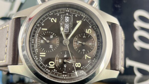 Hamilton Khaki 42mm Cronografo automatico 7750 Valjoux H71556993 - immagine 14