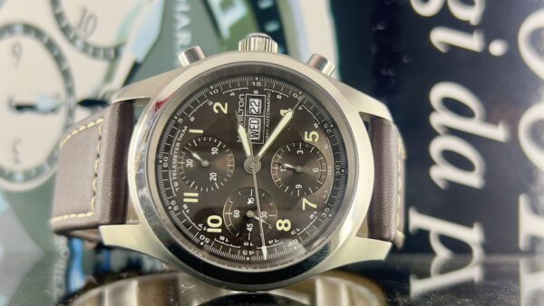 Hamilton Khaki 42mm Cronografo automatico 7750 Valjoux H71556993
