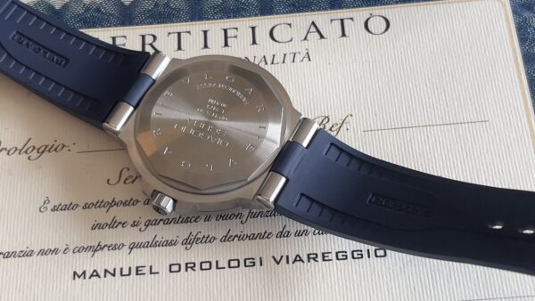 Bulgari Diagono NEW Diagono Scuba Steel / Blue / Automatic / Date / 41mm / Box&Papers / DP41C3SVSD 102504 - immagine 19