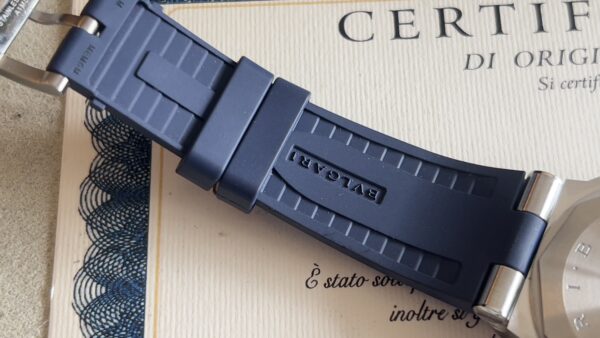 Bulgari Diagono NEW Diagono Scuba Steel / Blue / Automatic / Date / 41mm / Box&Papers / DP41C3SVSD 102504 - immagine 11