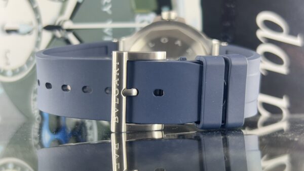Bulgari Diagono NEW Diagono Scuba Steel / Blue / Automatic / Date / 41mm / Box&Papers / DP41C3SVSD 102504 - immagine 10