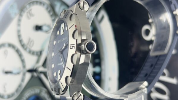 Bulgari Diagono NEW Diagono Scuba Steel / Blue / Automatic / Date / 41mm / Box&Papers / DP41C3SVSD 102504 - immagine 13