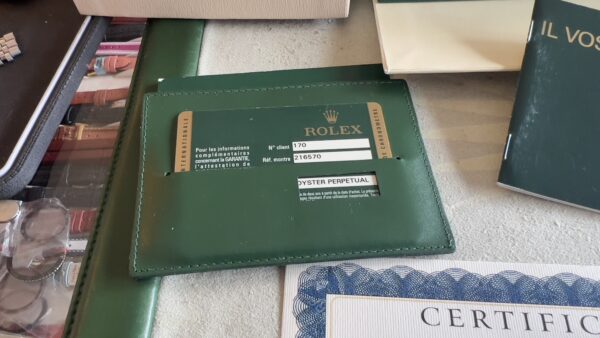 Rolex Explorer II 216570 Usato (Buono) | Anno di produzione 2013| Con scatola | Con documenti - immagine 18