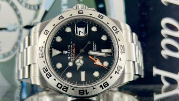 Rolex Explorer II 216570 Usato (Buono) | Anno di produzione 2013| Con scatola | Con documenti - immagine 5