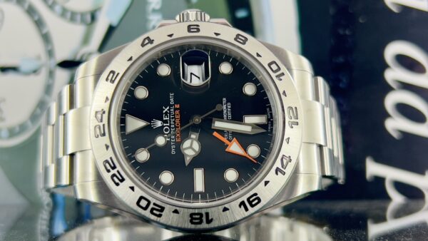Rolex Explorer II 216570 Usato (Buono) | Anno di produzione 2013| Con scatola | Con documenti - immagine 14