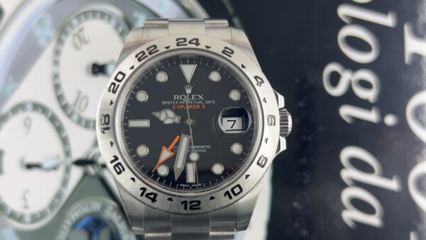 Rolex Explorer II 216570 Usato (Buono) | Anno di produzione 2013| Con scatola | Con documenti - immagine 12