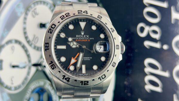 Rolex Explorer II 216570 Usato (Buono) | Anno di produzione 2013| Con scatola | Con documenti - immagine 16