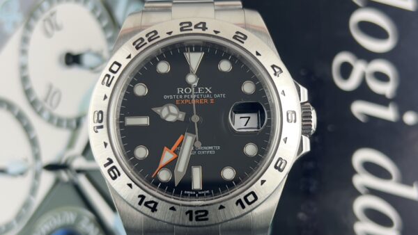Rolex Explorer II 216570 Usato (Buono) | Anno di produzione 2013| Con scatola | Con documenti - immagine 8