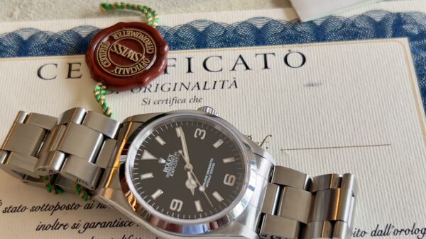 Rolex Explorer 36mm del 1998 full set top condition con documenti e scatola Rolex (RISERVATO) - immagine 5