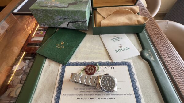 Rolex Explorer 36mm del 1998 full set top condition con documenti e scatola Rolex (RISERVATO) - immagine 22