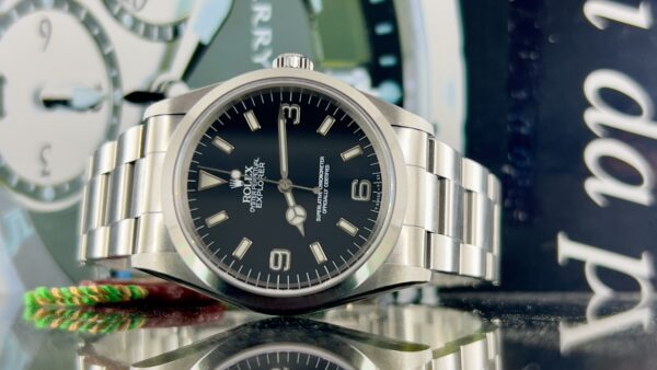 Rolex Explorer 36mm del 1998 full set top condition con documenti e scatola Rolex (RISERVATO) - immagine 17