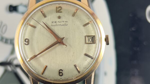 Zenith Automatic Automatico Oro Gold 35 mm - immagine 9