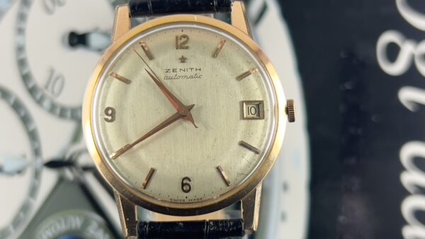 Zenith Automatic Automatico Oro Gold 35 mm - immagine 10