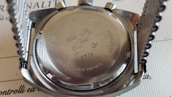 willman  Vintage Diver Watch Blue Dial turned  Manual Wind Valjoux 7734 - immagine 15
