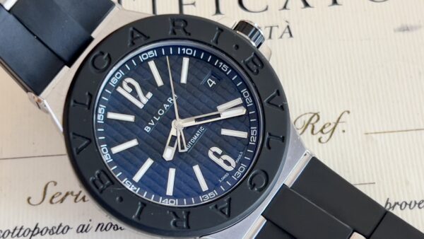 Bulgari Diagono DG40SV Automatico Acciaio - immagine 8