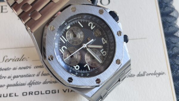 Audemars Piguet Royal Oak Offshore Chronograph 25721ST | 'The Beast' | Original papers | | 2005 - immagine 9