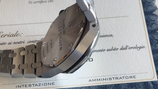 Audemars Piguet Royal Oak Offshore Chronograph 25721ST | 'The Beast' | Original papers | | 2005 - immagine 14