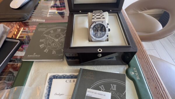 Audemars Piguet Royal Oak Offshore Chronograph 25721ST | 'The Beast' | Original papers | | 2005 - immagine 12