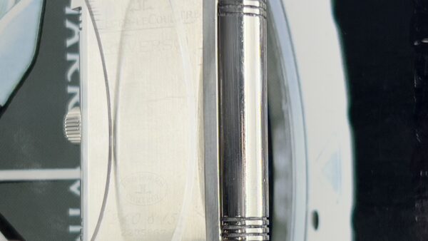 Jaeger-LeCoultre Reverso Grande Date 29mm Grande Date Power Reserve Steel Silver Dial Box and Papers 2004 - immagine 5