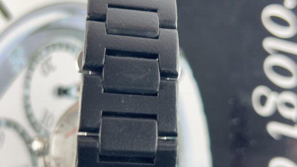 Cartier Pasha Seatimer white  Dial 2790  Rubber And Steel Bracelet - immagine 11