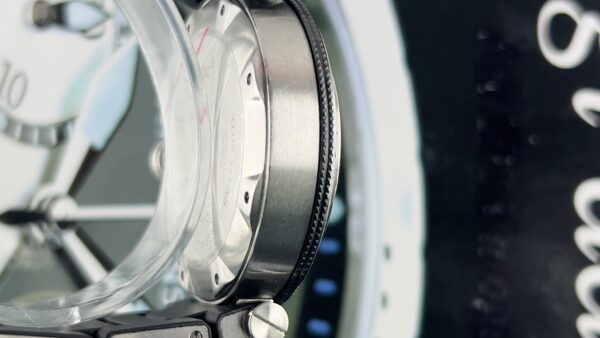 Cartier Pasha Seatimer white  Dial 2790  Rubber And Steel Bracelet - immagine 12