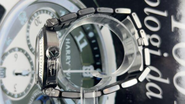 Cartier Pasha Seatimer white  Dial 2790  Rubber And Steel Bracelet - immagine 2