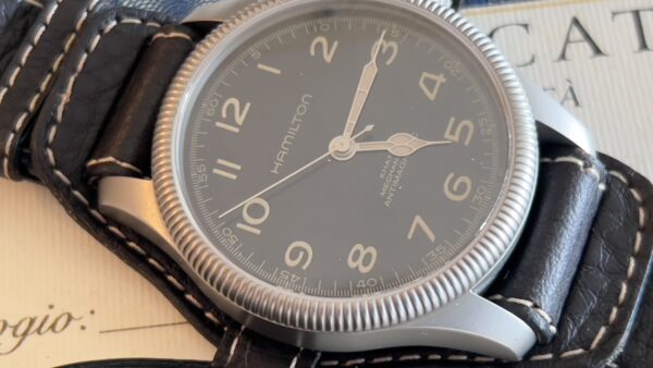 Hamilton Khaki Field Pioneer H604190/H60419533 Manual Black Dial Box Paper - immagine 14