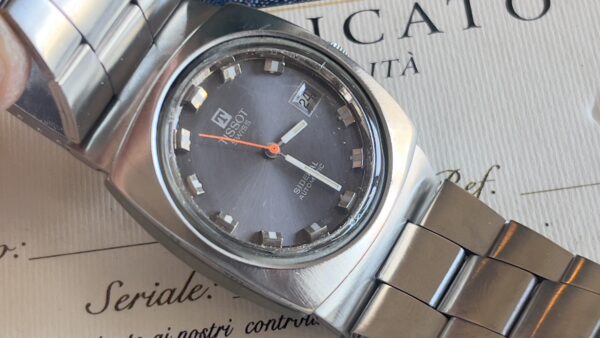 Tissot sideral cassa fiberglass e acciaio anni ’70 ref 300 - immagine 15