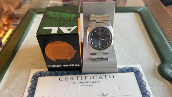 Tissot sideral cassa fiberglass e acciaio anni ’70 ref 300 - immagine 25