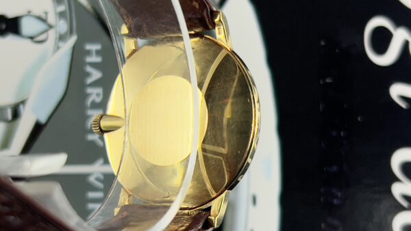 Omega De Ville unisex 32 mm 18 kt gold ref 111.0140 manual cal 625 - immagine 21