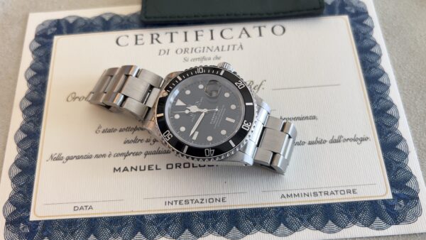 Rolex Submariner Date 40mm Automatik 16610 Papers + Box - immagine 3