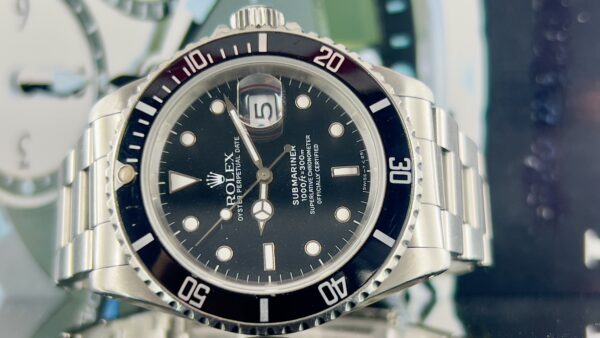 Rolex Submariner Date 40mm Automatik 16610 Papers + Box